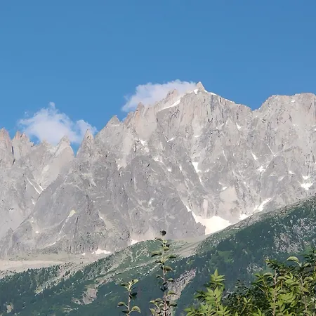 Beau Dans La Vallee De Chamonix